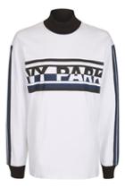 Topshop Broken Logo Long Sleeve Top By Ivy Park