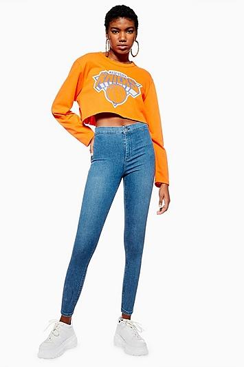 Topshop Petite Authentic Joni Jeans