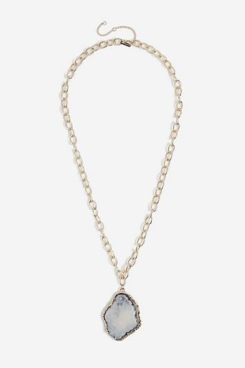 Topshop *resin Pendant Necklace