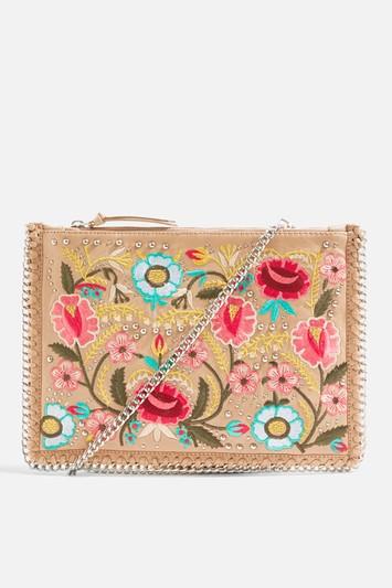 Topshop Leather Cross Body Bag