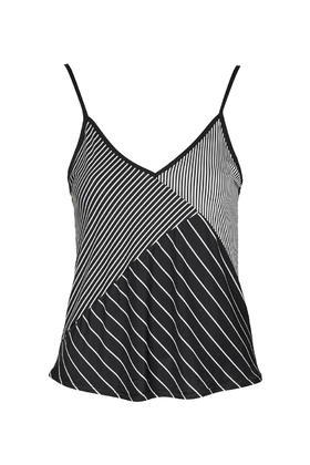 Topshop Cut-about Striped Cami