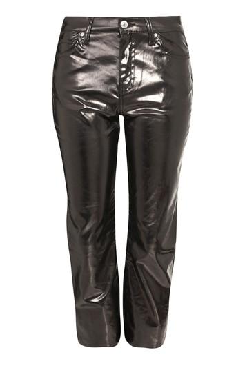 Topshop Moto Black Metallic Dree Jeans