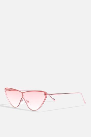 Topshop Polly Cat Visors Sunglasses