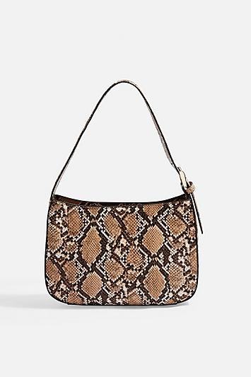 Topshop Snake Mini Shoulder Bag