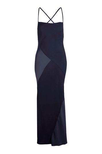Topshop Cross Strap Maxi Dress