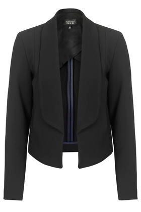 Topshop Shawl Collar Crop Jacket