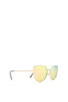 Topshop *mia Rose Gold Cateye Sunglasses By Skinnydip