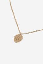 Topshop Cheese Plant Ditsy Necklace