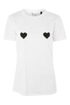 Topshop Heart T-shirt By Tee & Cake