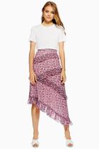 Topshop Cherry Blossom Midi Skirt