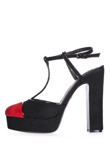 Topshop Saturn T-bar Platforms