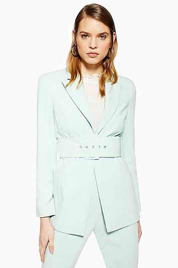 Topshop Buckle Blazer