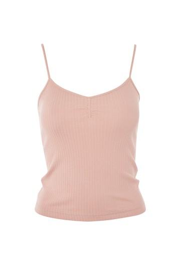 Topshop Ruched Front Vest