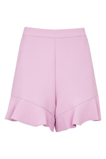 Topshop Petite Frill Hem Shorts