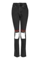 Topshop *flame Jeans By Ragged Priest