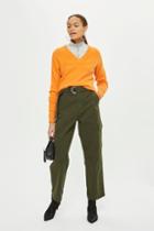 Topshop High Waisted Utility Trousers