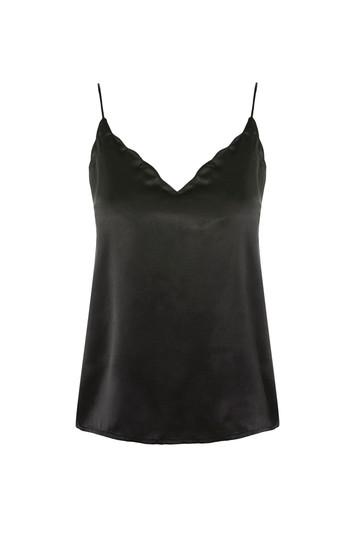 Topshop Scallop Detail Camisole Top