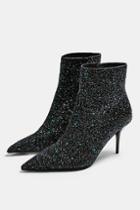Topshop Hey Sequin Point Boots