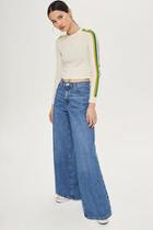 Topshop Petite Ligh Blue Wide Leg Jeans