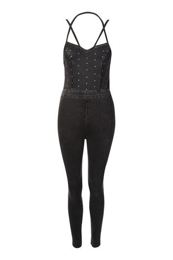 Topshop Moto Joni Stud Catsuit