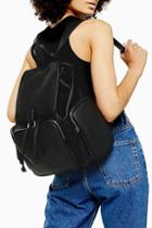 Topshop Edinburgh Black Backpack