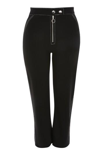 Topshop Ponte Kick Flare Trousers