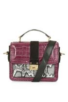 Topshop Olly Panelled Crossbody Bag
