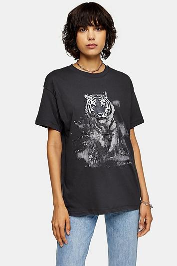 Topshop Night Tiger T-shirt