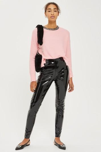 Topshop Tall Vinyl Pants