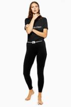 Topshop Black Leggings By Calvin Klein