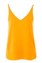 Topshop Tall Double Strap V-neck Camisole Top