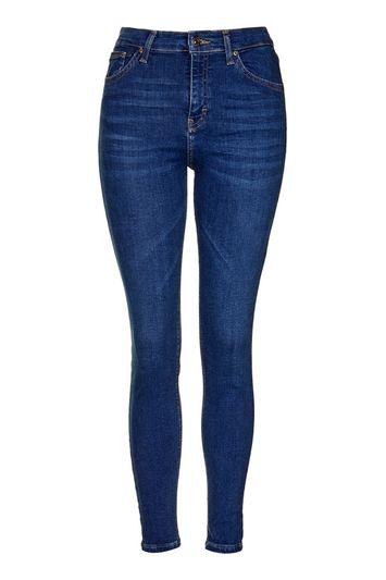 Topshop Tall Rich Indigo Jamie Jean