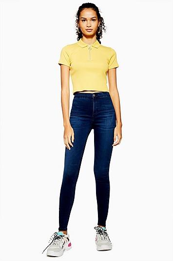 Topshop Authentic Indigo Joni Jeans