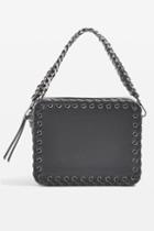 Topshop Rogue Whipstitch Cross Body Bag