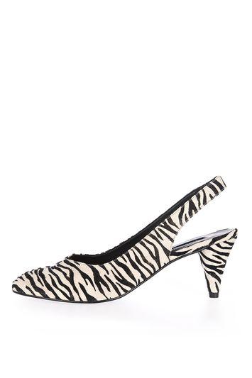 Topshop Jazz V-cut Slingbacks Shoes