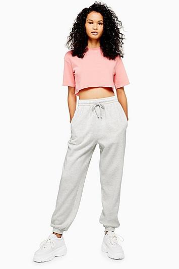 Topshop Tall 90's Grey Oversized Joggers