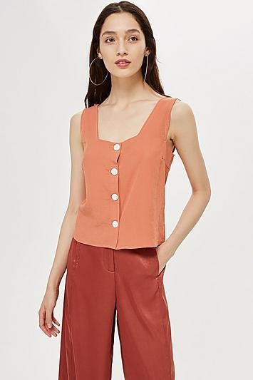 Topshop Crop Top By Native Youth