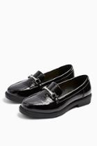 Topshop Logan Patent Loafers