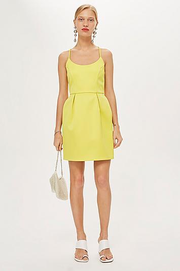 Topshop Scoop Back Prom Dress
