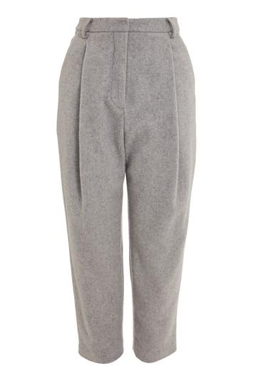Topshop Boiled Wool Mensy Trousers By Boutique
