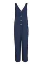 Topshop Button Up Jumpsuit