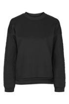 Topshop Linear Embossed Sweatshirt By Ivy Park