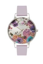 Topshop *grey And Lilac Watch By Olivia Burton