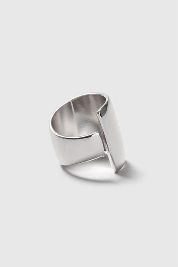 Topshop Curved Band Split Ring