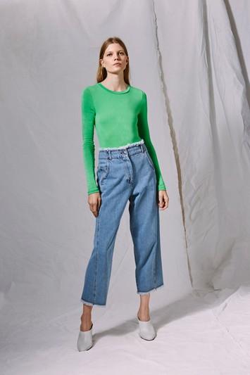 Topshop Super Soft Long Sleeve Shirt By Boutique