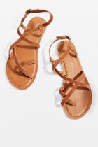 Topshop *wide Fit Hiccup Strappy Sandals