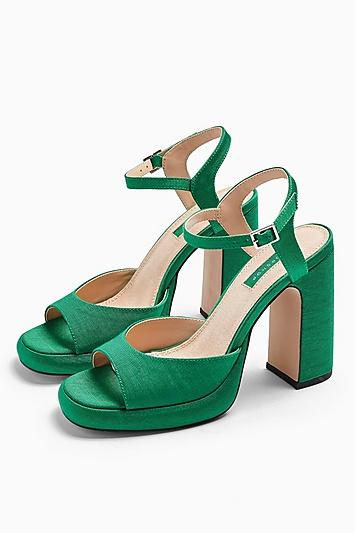 Topshop Reno 90's Platform Heels Sandals