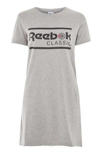 Topshop Logo T-shirt Dress By Reebok