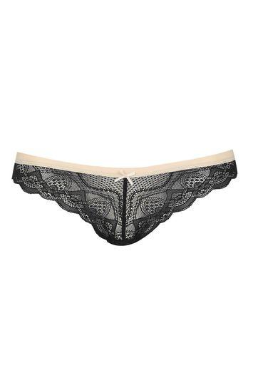 Topshop Pretty Lace Brazillian Knicker