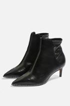 Topshop Midnight Mid Ankle Boots